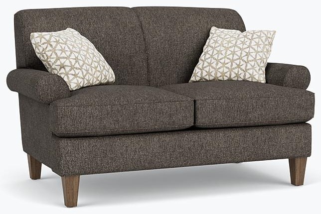 Flexsteel tight back sofa sales